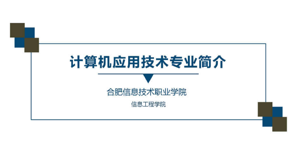 合肥信息技术职业学院计算机应用技术