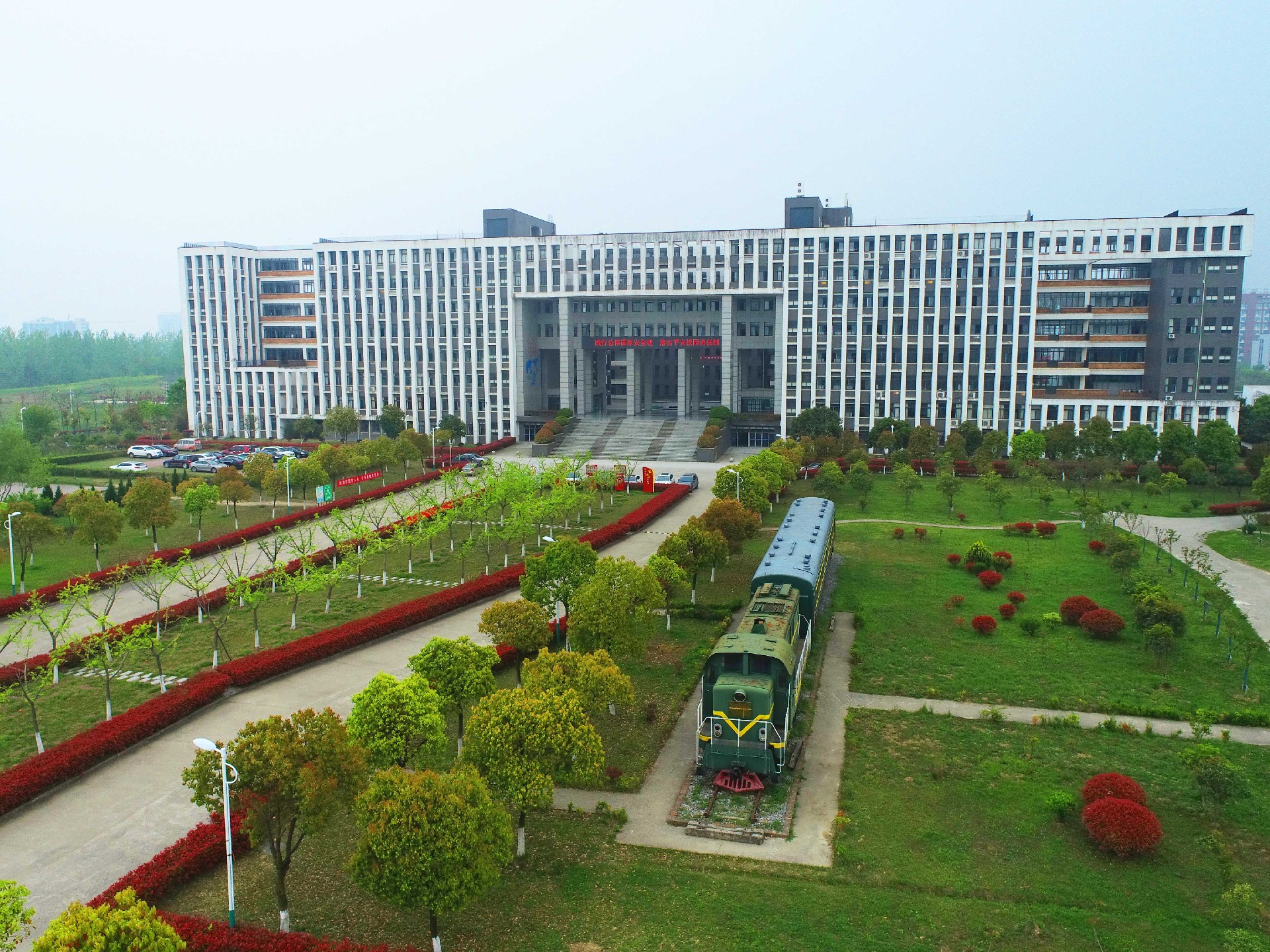 合肥铁路工程学校校园环境